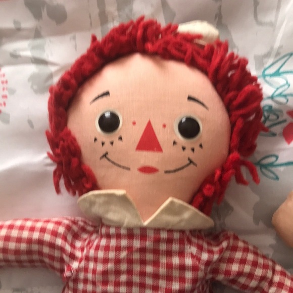 Rare Vintage Hand Made 1930s Raggedy Ann And Andy - Picture 2 of 8